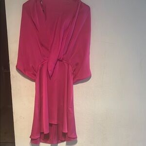 Vanessa Bruno Pink High Low Dress